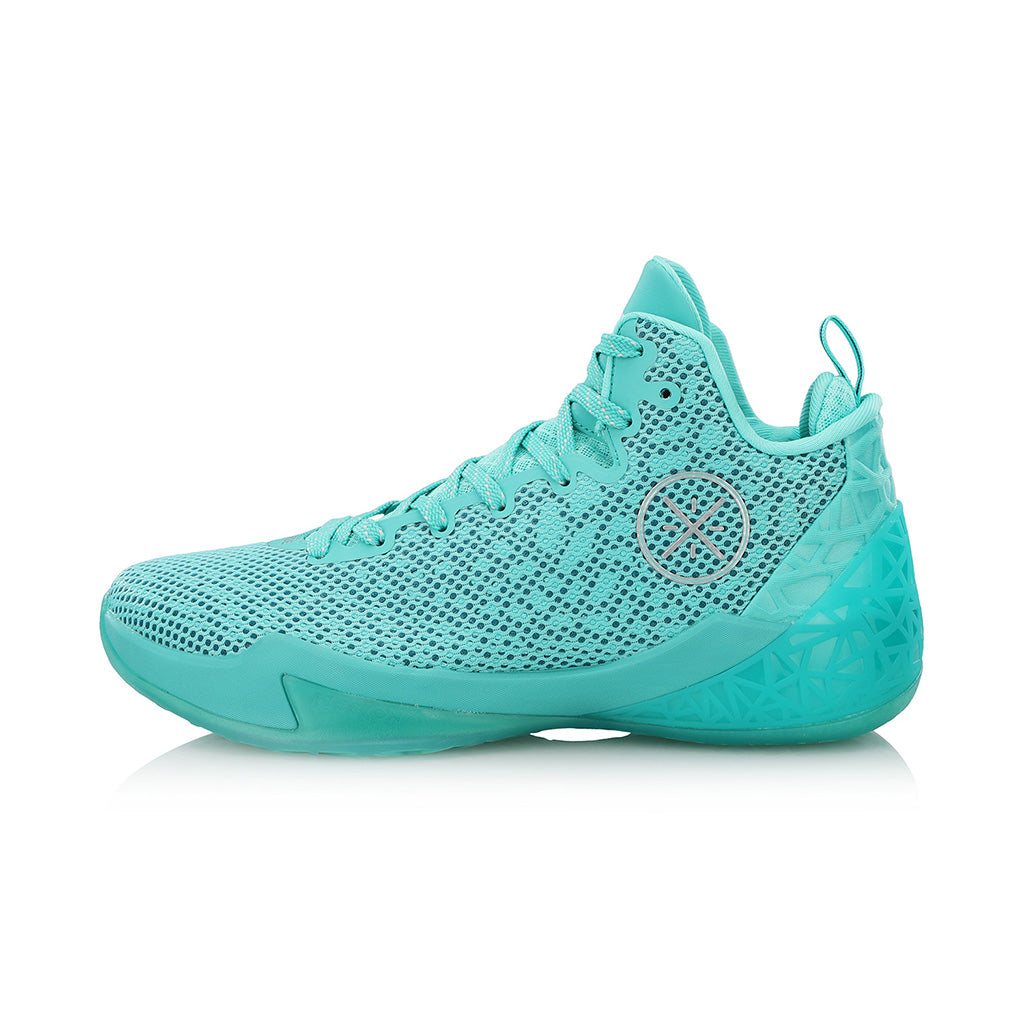 Li-Ning Wade Fission IV Pro chaussures de basketball aqua