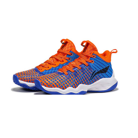 Li-Ning Youth basketball shoes orange bleu