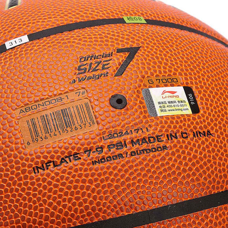 Li-Ning Li-Ning Dwyane Wade ballon de basketball taille 7 orange