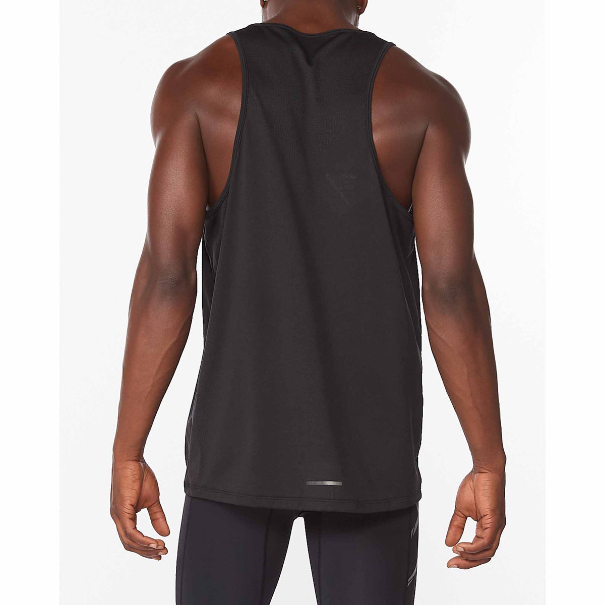 2XU Light Speed Tech Singlet maillot de corps pour homme Noir vue de dos