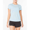 2XU Light Speed Tech T-shirt de course à pied manches courtes femme cloud blue
