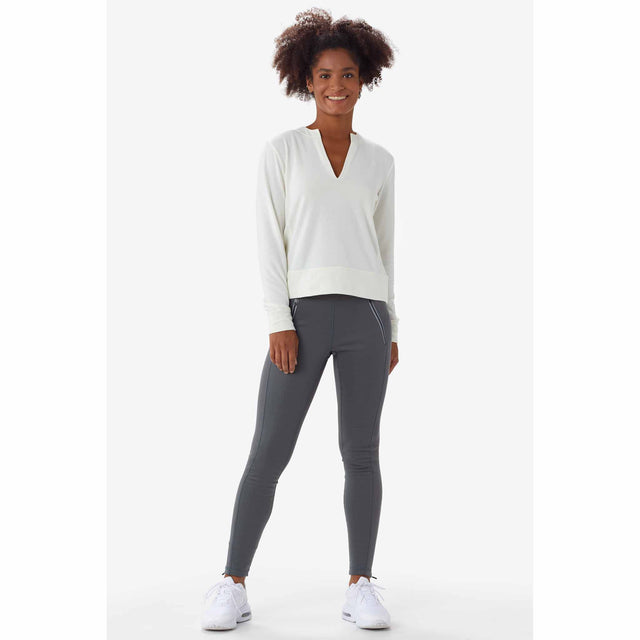 Lolë Lolë sweatshirt Dionne chandail col en V pour femme