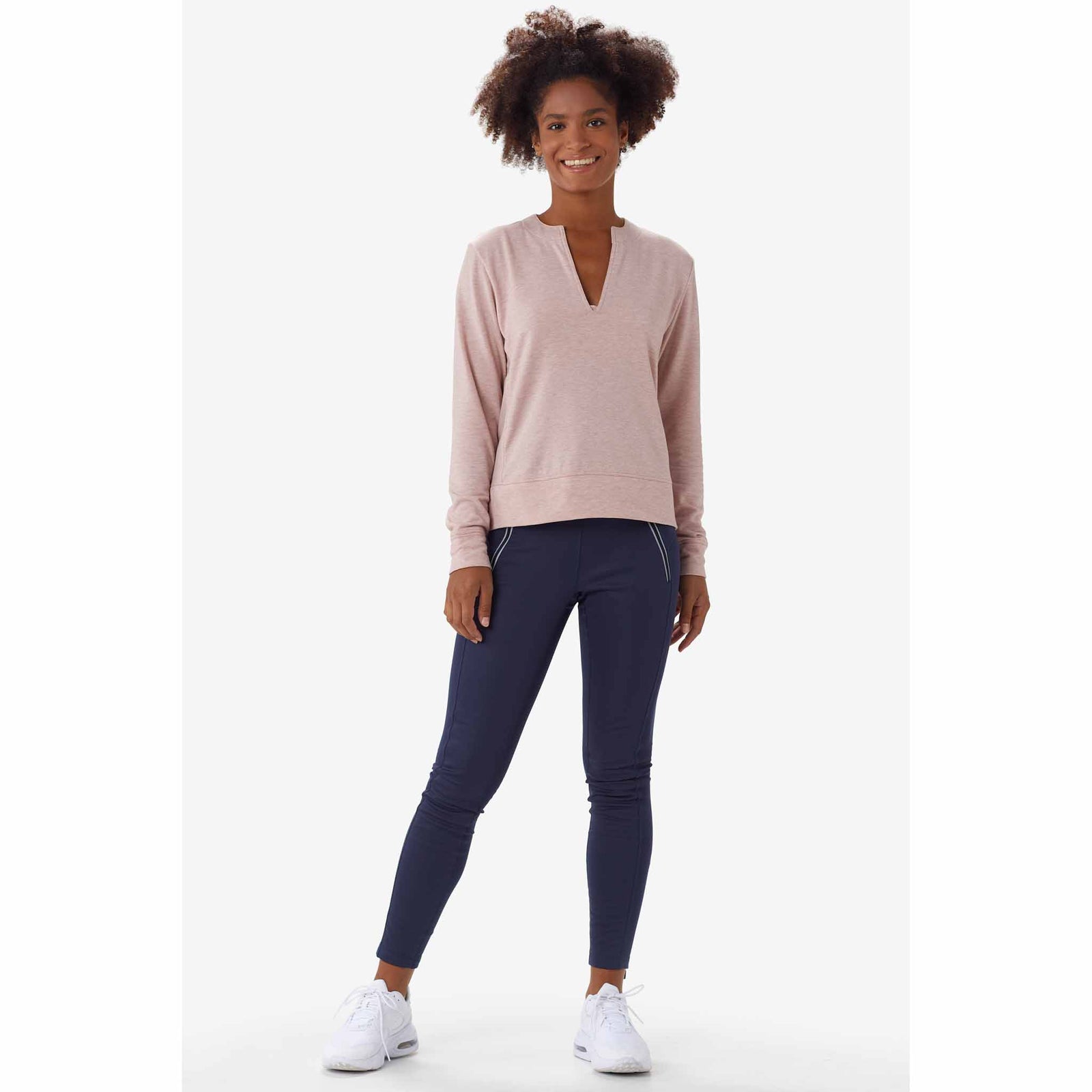 Lolë Lolë sweatshirt Dionne chandail col en V pour femme