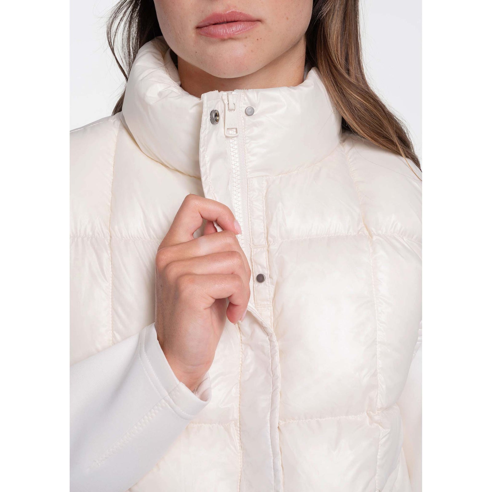 Lolë Lolë veste sans manches compressible en duvet Rose
