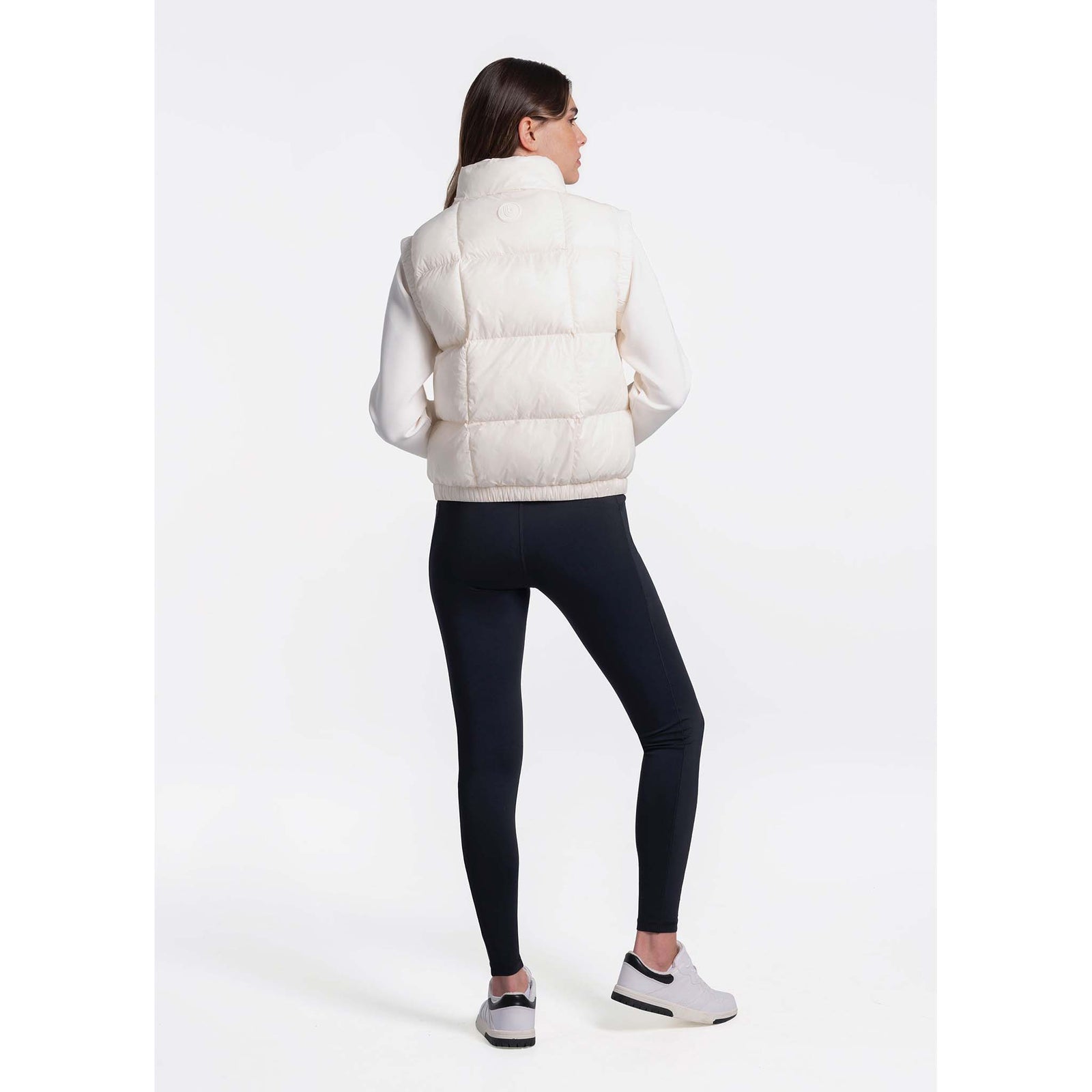 Lolë Lolë veste sans manches compressible en duvet Rose
