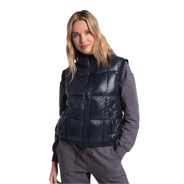 Lolë Lolë veste sans manches compressible en duvet Rose