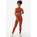 Lolë Lole Burst Up Bra soutien-gorge top de sport terracotta