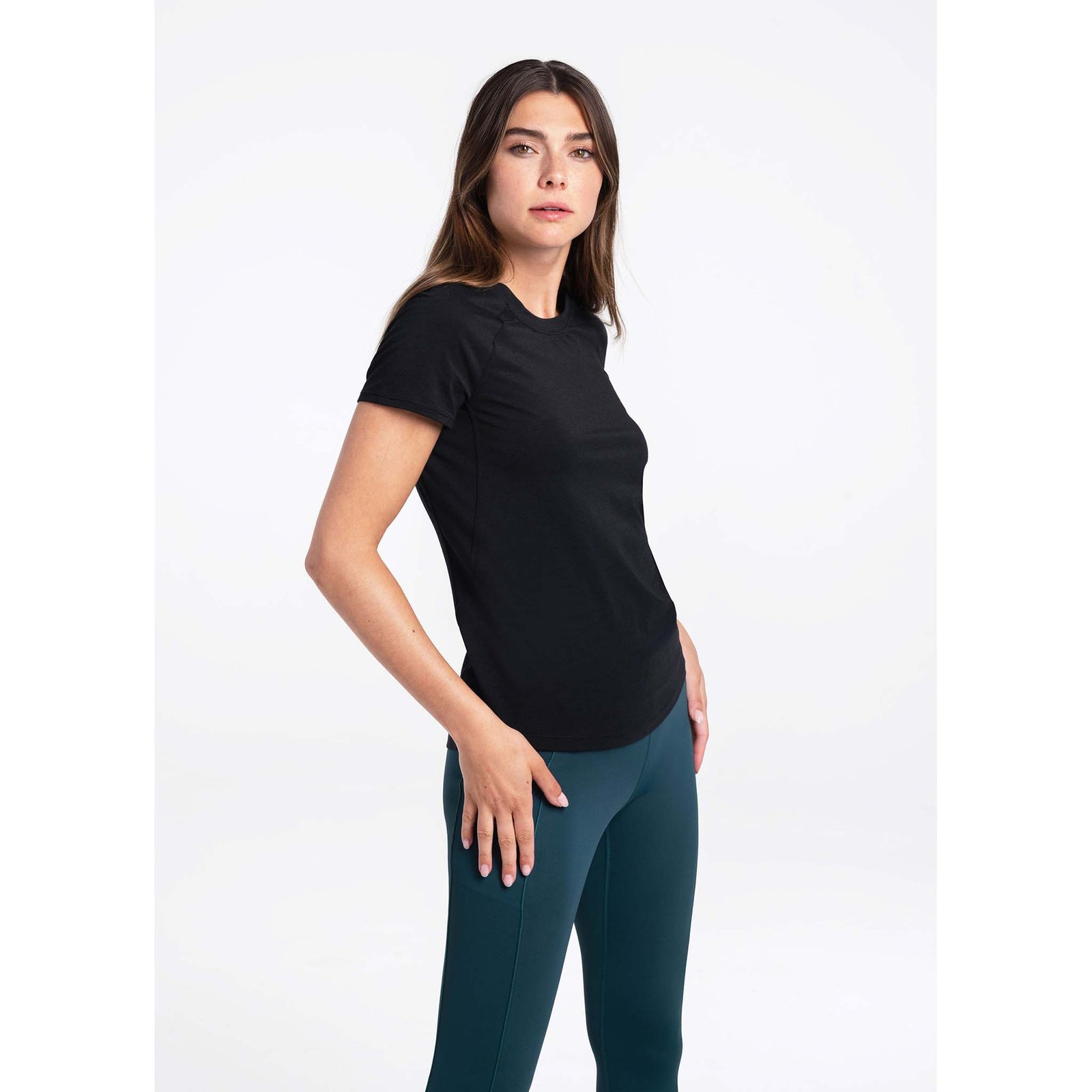 Lolë Lole Performance Wool T-shirt sport à manches courtes pour femme