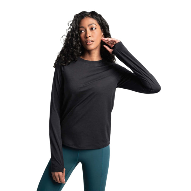 Lolë Lole chandail sport à manches longues Performance Wool pour femme