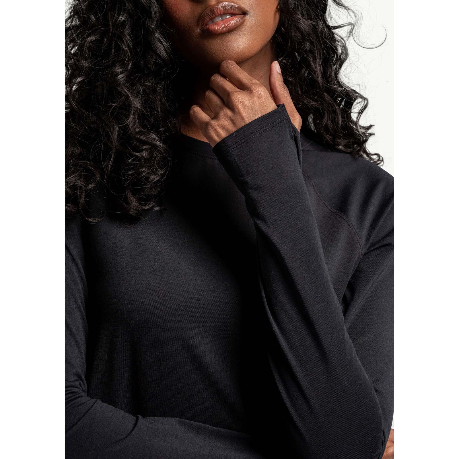 Lolë Lole chandail sport à manches longues Performance Wool pour femme