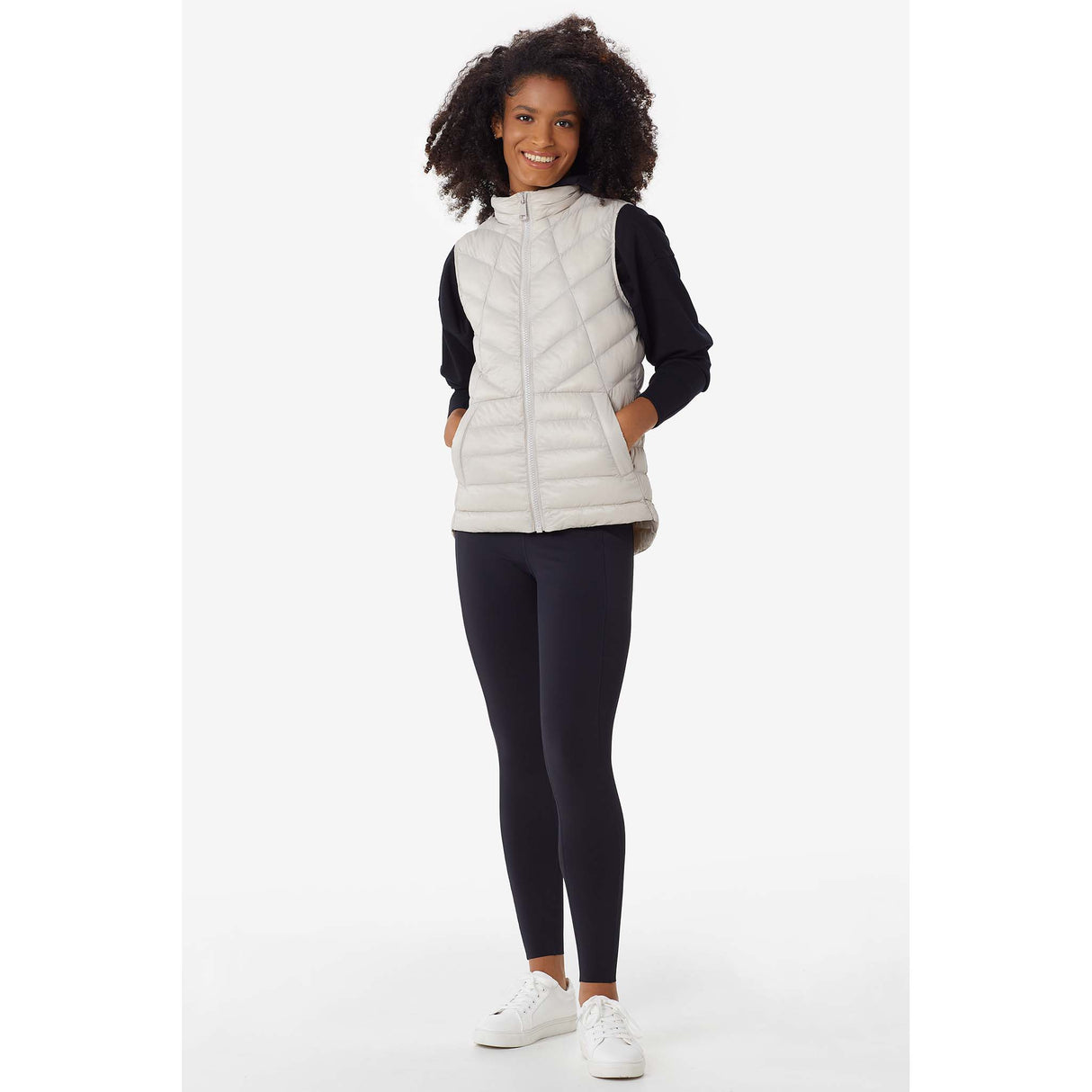 Lolë Lole veste sans manches compressible duvet synthétique Rose