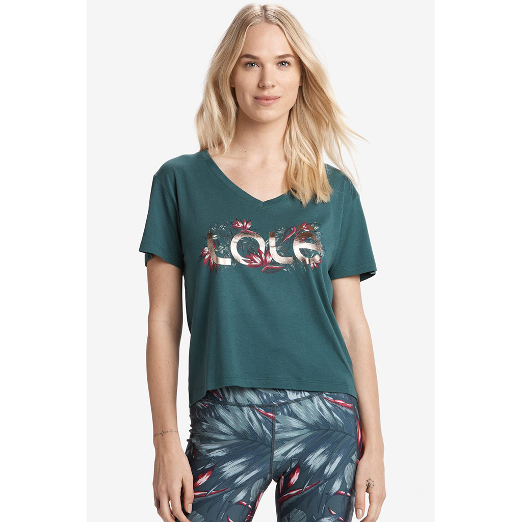 Lole T-shirt Amara a manches courtes pour femme fiji island