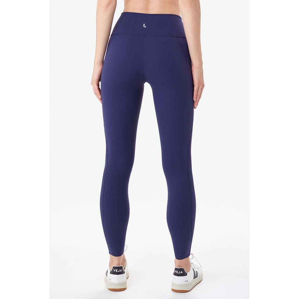 Lole leggings à la cheville Burst Up amalfi blue pour femme dos