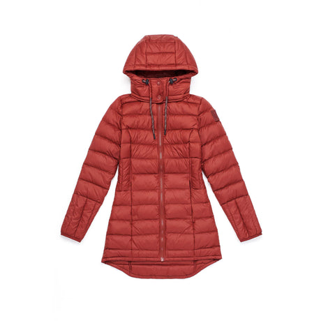 Lole manteau long léger en duvet Claudia saffron pour femme