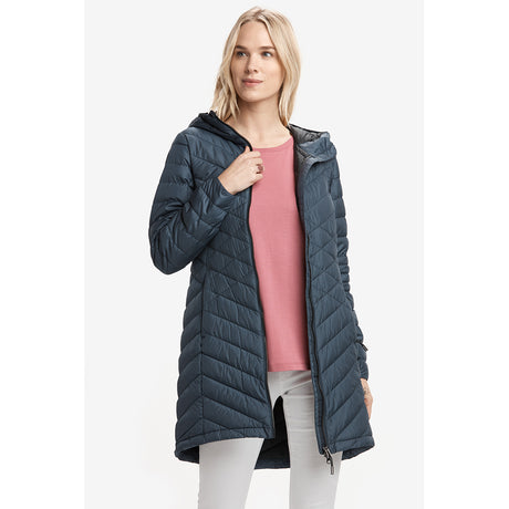 Lole manteau long compressible Claudia pour femme Blue Anchor