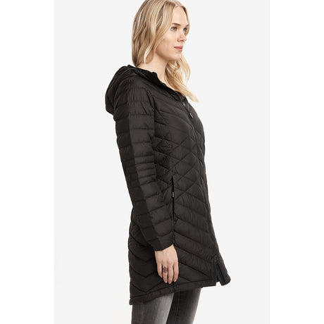 Lole manteau Claudia pour femme noir lv1