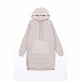 Lolë Robe à capuche Constance Hoodie Dress pour femme - Abalone - Flat