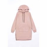 Lolë Robe à capuche Constance Hoodie Dress pour femme - Shadow Heather - Flat