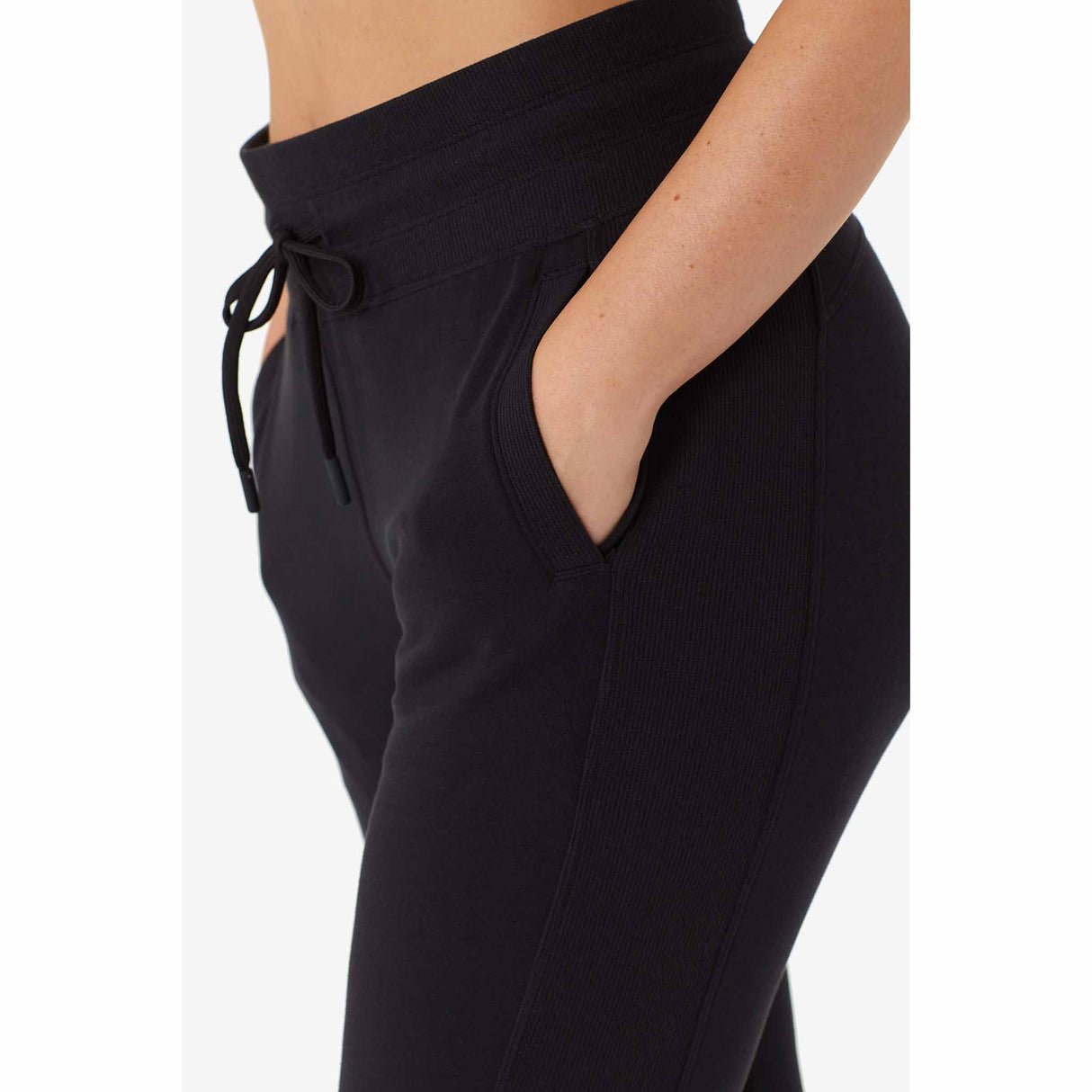 Lolë Dionne Jogger pantalon pour femme - Black Beauty - Poches