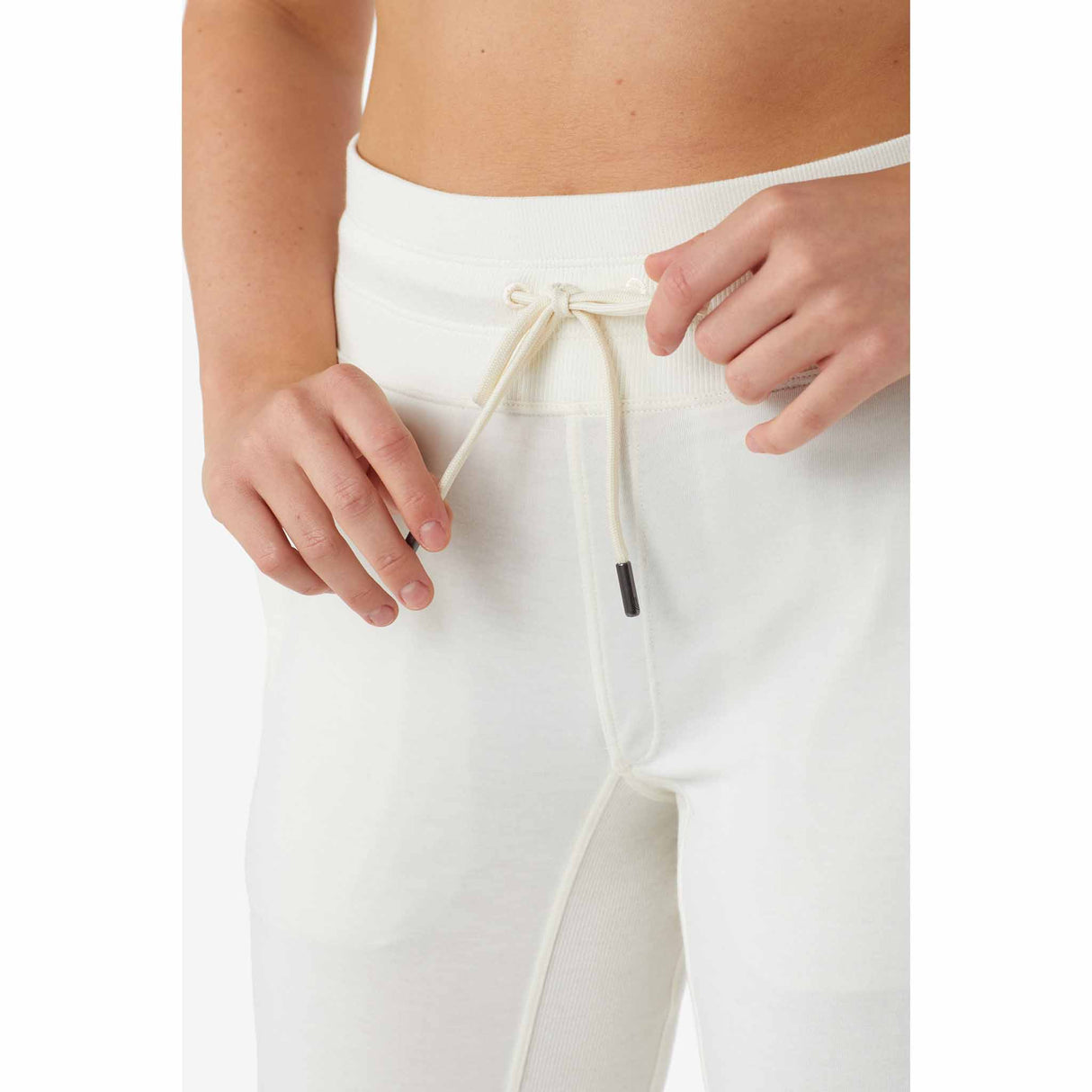 Lolë Dionne Jogger pantalon pour femme - Gardenia - Cordon