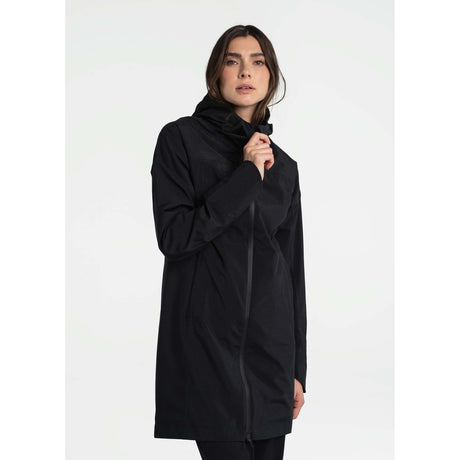 Lolë Element long rain coat for women