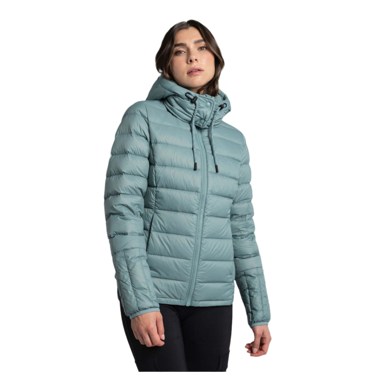 Lolë Manteau Duvet Emeline femme - bleu béryl