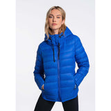 Lolë Emeline manteau en duvet avec capuchon pour femme - lapis