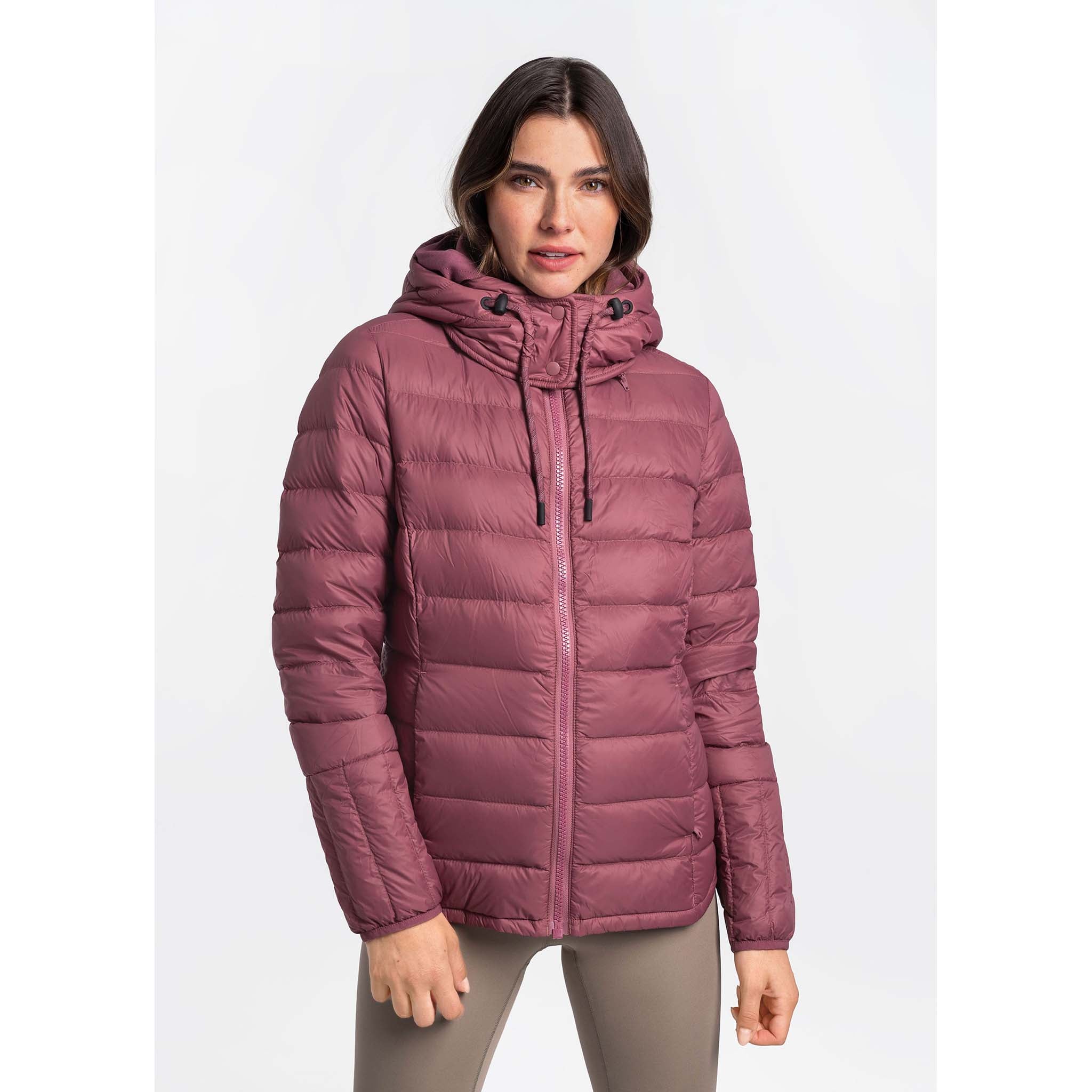 Lol Emeline down jacket with hood for women Soccer Sport Fitness