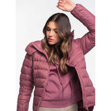 Lolë Emeline manteau en duvet avec capuchon pour femme - chardon live 2