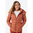 Lole manteau léger en duvet Emeline pour femme terracotta face