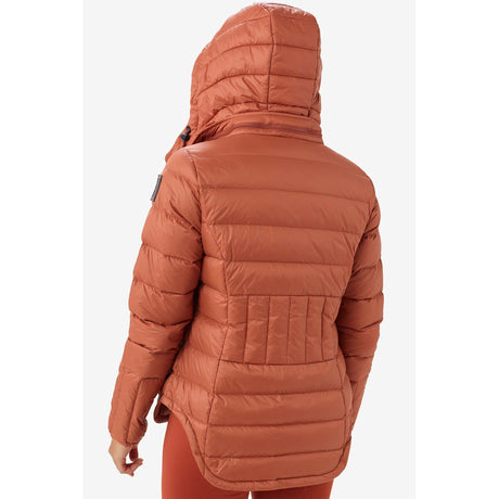 Lole manteau léger en duvet Emeline pour femme terracotta dos 