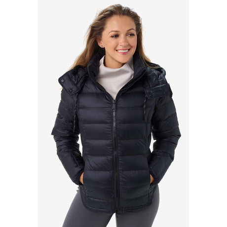 Lole manteau léger en duvet Emeline pour femme noir face