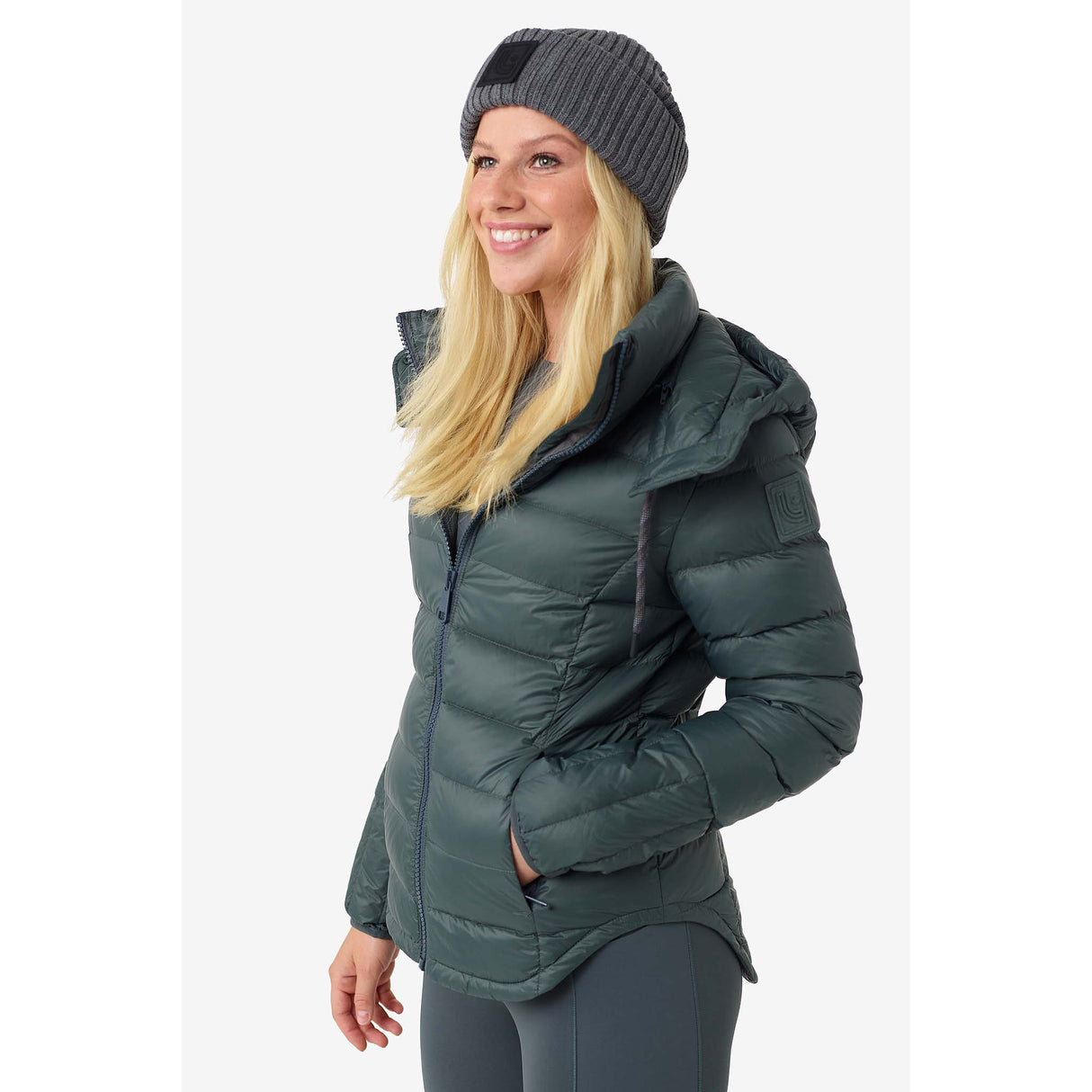 Lole manteau léger en duvet Emeline pour femme eucalyptus live