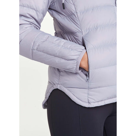Lolë manteau en duvet Emeline iris femme poche
