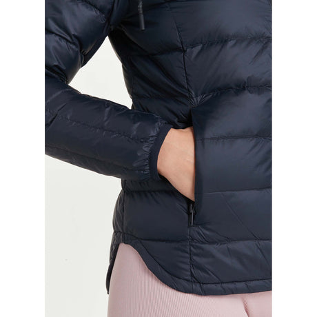 Lolë manteau en duvet Emeline noir femme poche