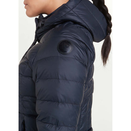 Lolë manteau en duvet Emeline noir femme manche
