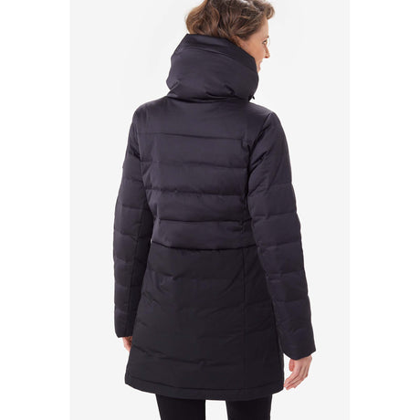 Lole Faith manteau d'hiver long noir pour femme dos