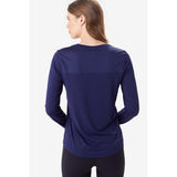 Lole chandail a manches longues Fancy amalfi blue pour femme dos