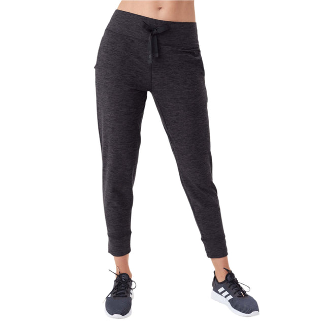 Lole Half Moon Jogger pantalon noir chiné femme