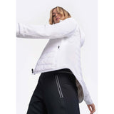 Lolë Just Full Zip cardigan sport blanc pour femme live live 2