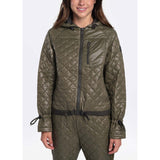 Lolë Maria manteau isolé pour femme lierre face