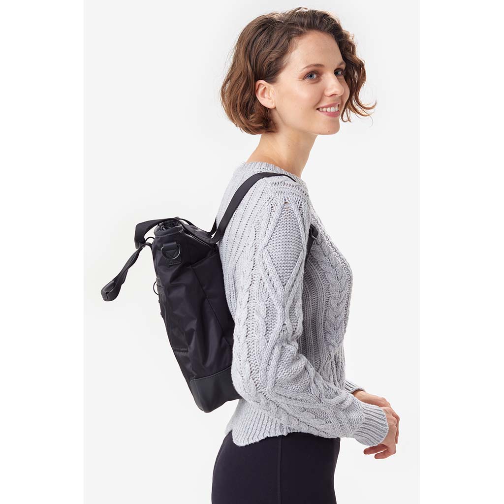 Lole sac fourre-tout saisonnier Mini Lily noir au dos