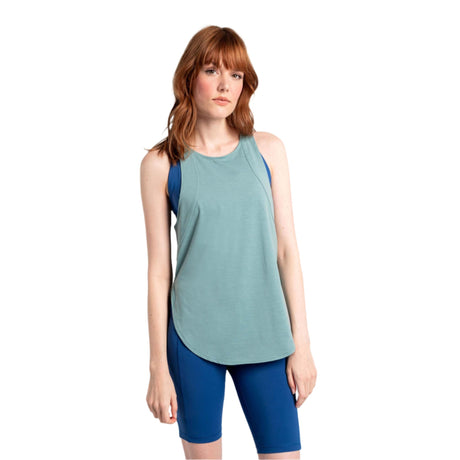 Lole Performance Wool Tank Top camisole sport femme - Bleu Beryl