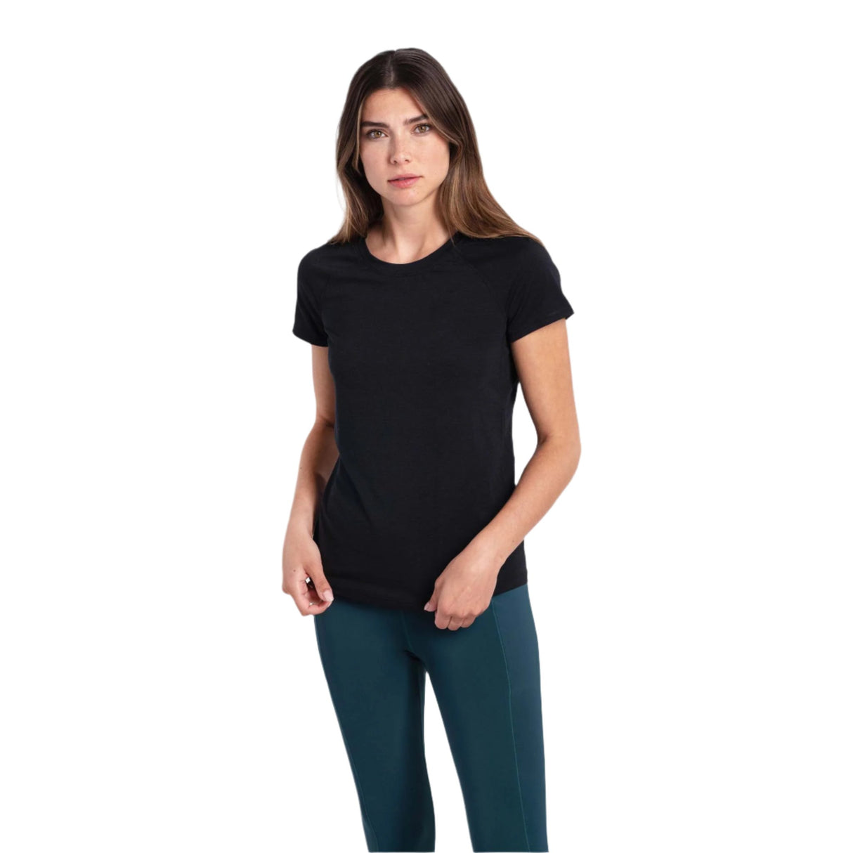 Lole Performance Wool T-shirt femme noir