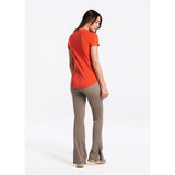 Lole Performance Wool T-shirt femme paprika dos