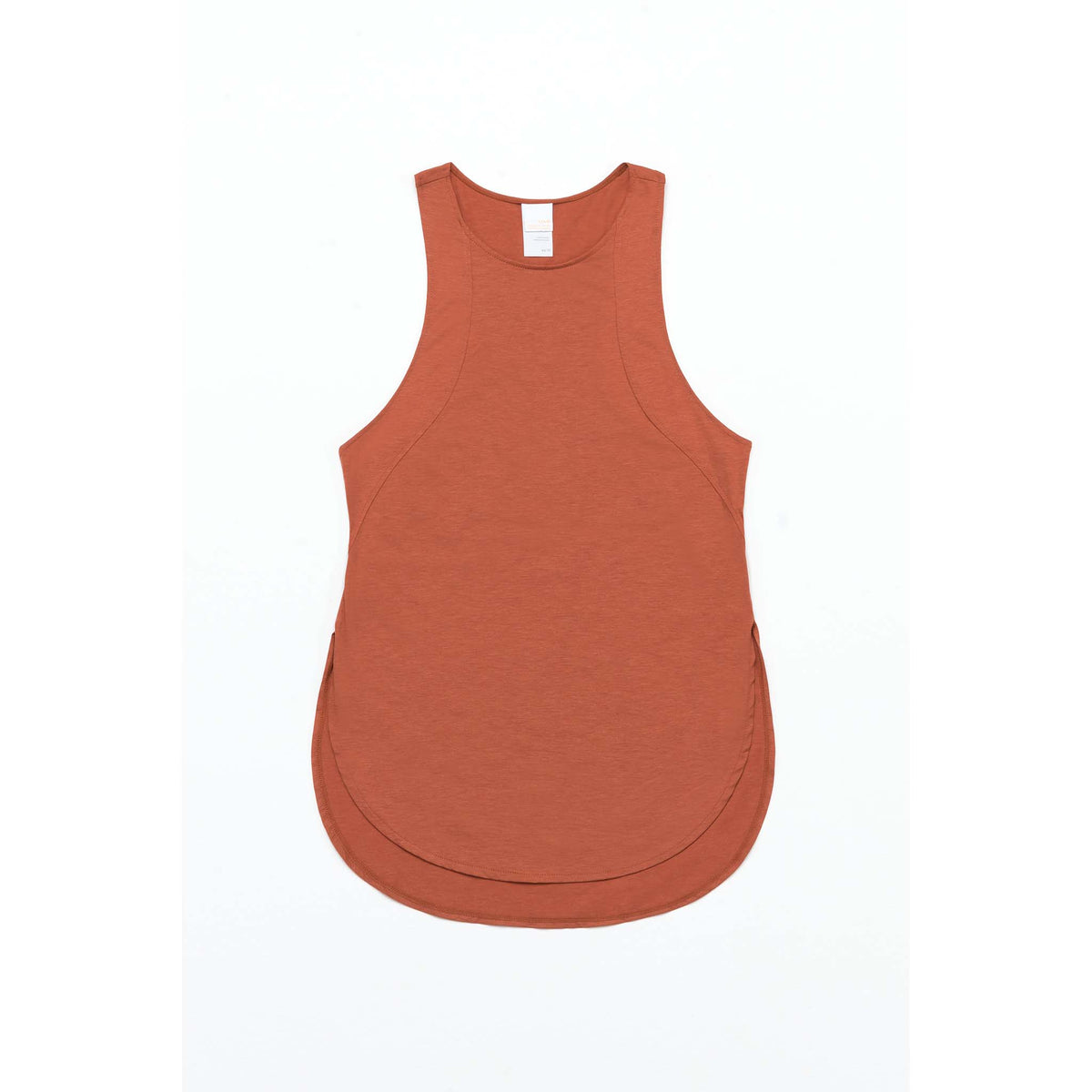 Lolë Performance Wool tank top terracotta femme