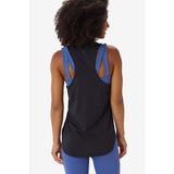 Lolë Performance Wool tank top noir femme dos