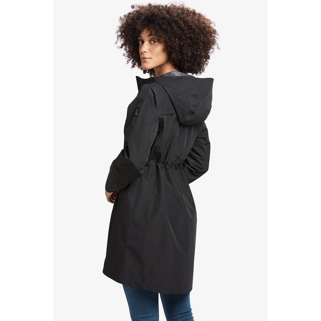 Lole manteau Piper pour femme noir rv2