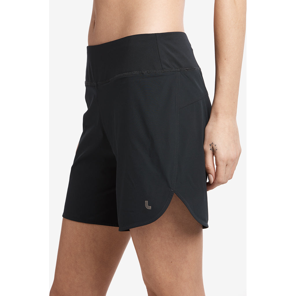 Lole Running shorts noir vue lat