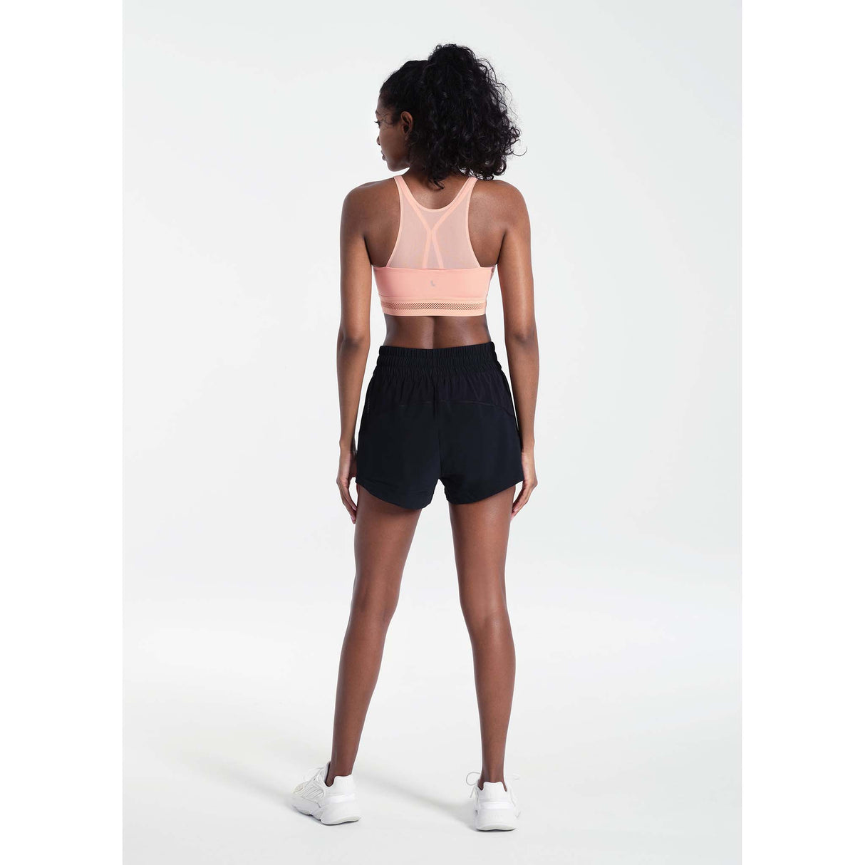 Lole Running shorts de course à pied noir femme dos